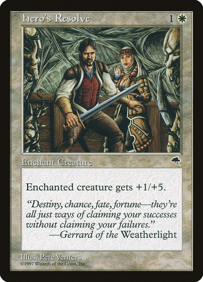 Image for Hero's Resolve (23) (Tempest) - Magic: The Gathering