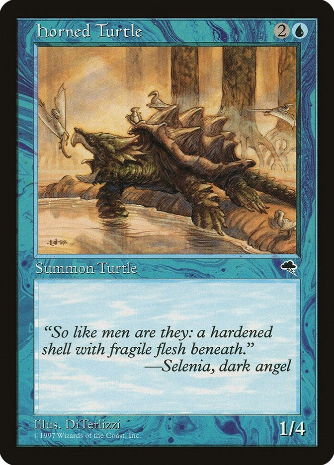 Image for Horned Turtle (67) (Tempest) - Magic: The Gathering