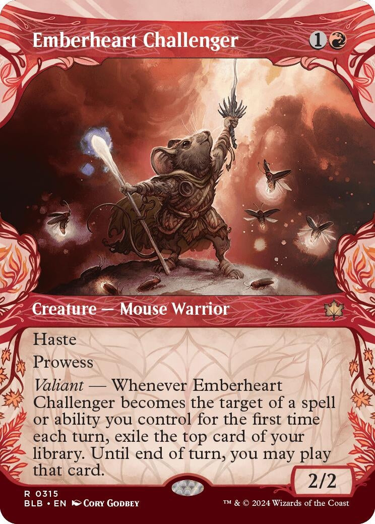 Image for Emberheart Challenger (Showcase) (315) (Bloomburrow) - Magic: The Gathering