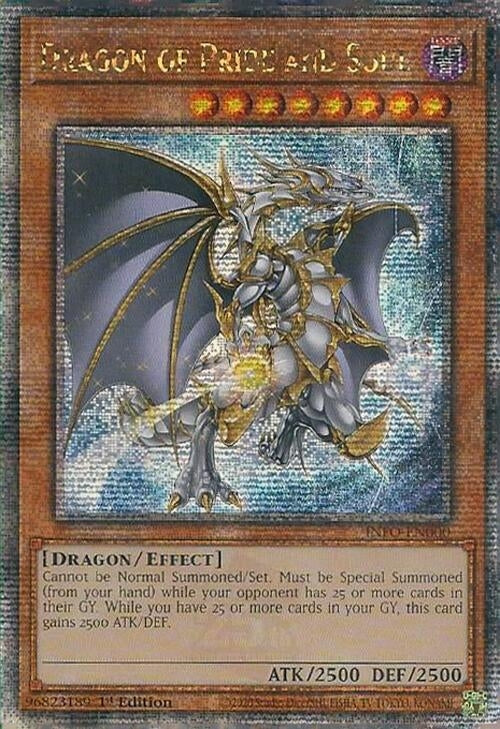 Image for Dragon of Pride and Soul (Quarter Century Secret Rare) (INFO-EN000) (INFO) - YuGiOh