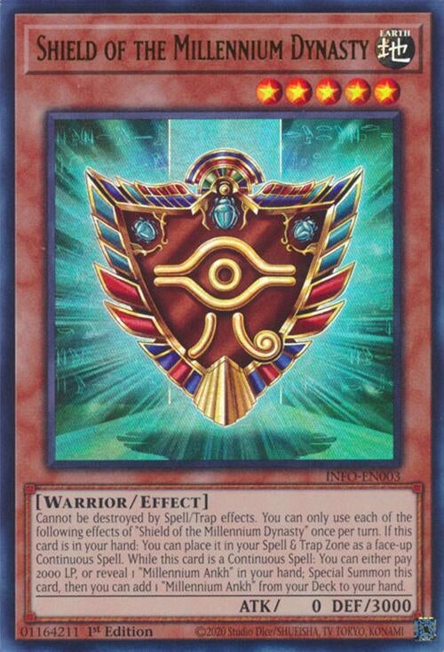 Image for Shield of the Millennium Dynasty (INFO-EN003) (INFO) - YuGiOh