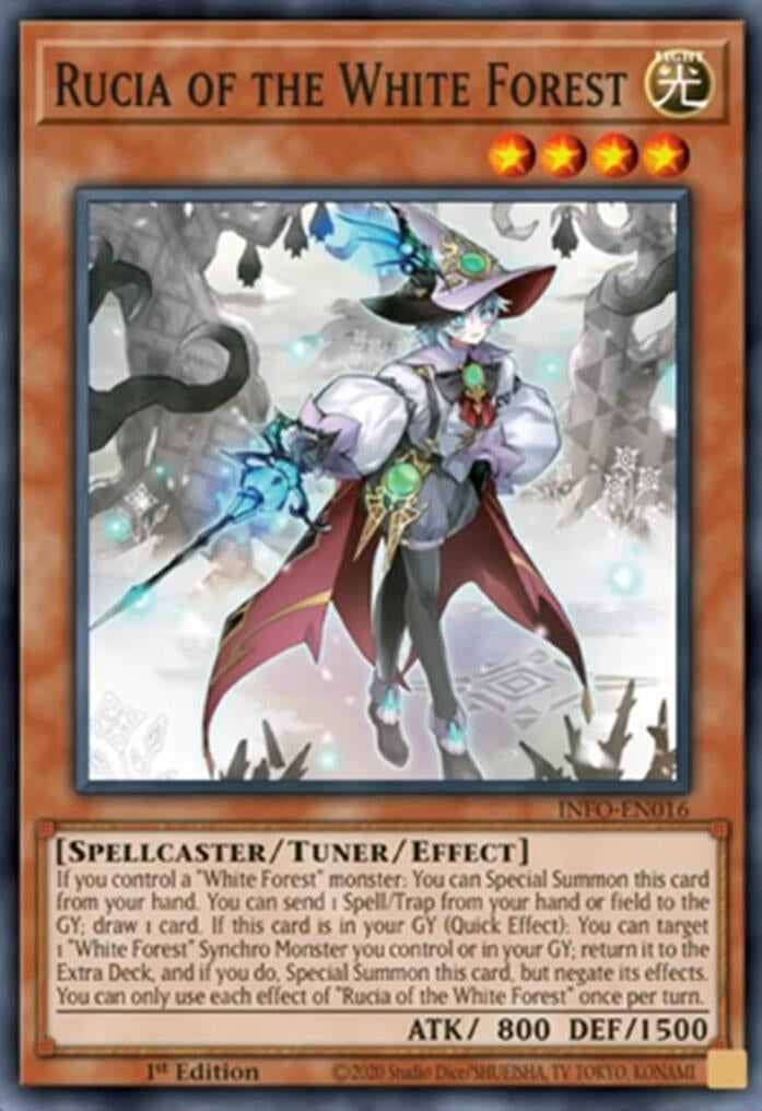 Image for Rucia of the White Forest (INFO-EN016) (INFO) - YuGiOh