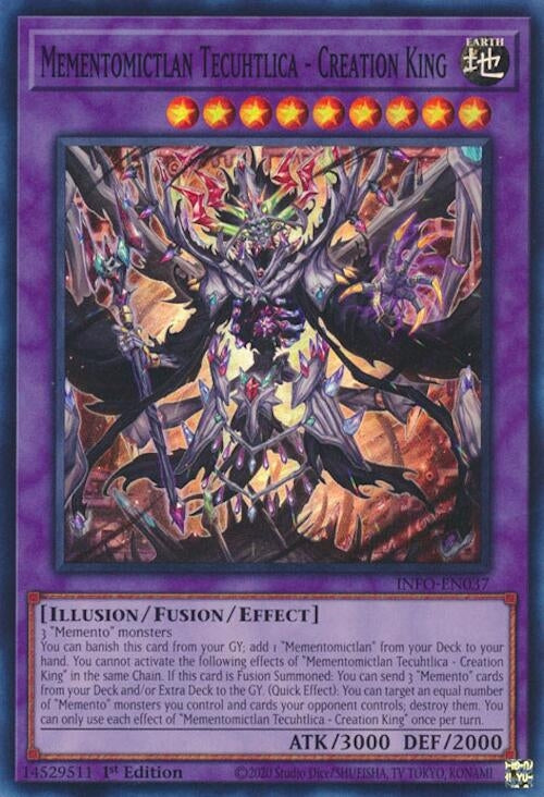 Image for Mementomictlan Tecuhtlica - Creation King (INFO-EN037) (INFO) - YuGiOh