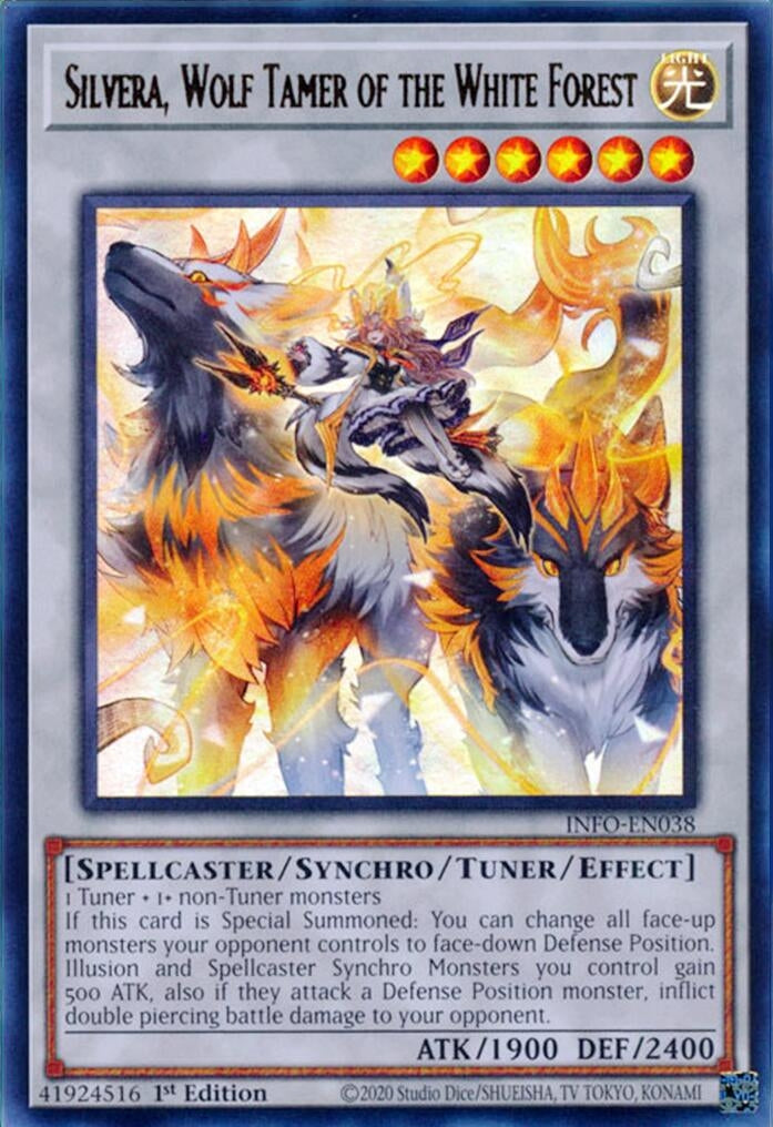 Image for Silvera, Wolf Tamer of the White Forest (INFO-EN038) (INFO) - YuGiOh