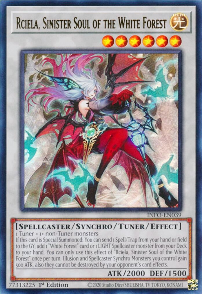 Image for Rciela, Sinister Soul of the White Forest (INFO-EN039) (INFO) - YuGiOh