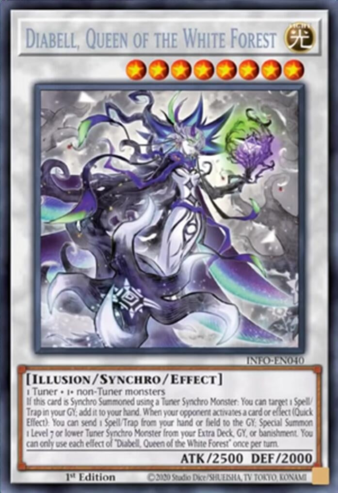 Image for Diabell, Queen of the White Forest (INFO-EN040) (INFO) - YuGiOh