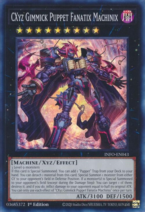 Image for CXyz Gimmick Puppet Fanatix Machinix (INFO-EN043) (INFO) - YuGiOh