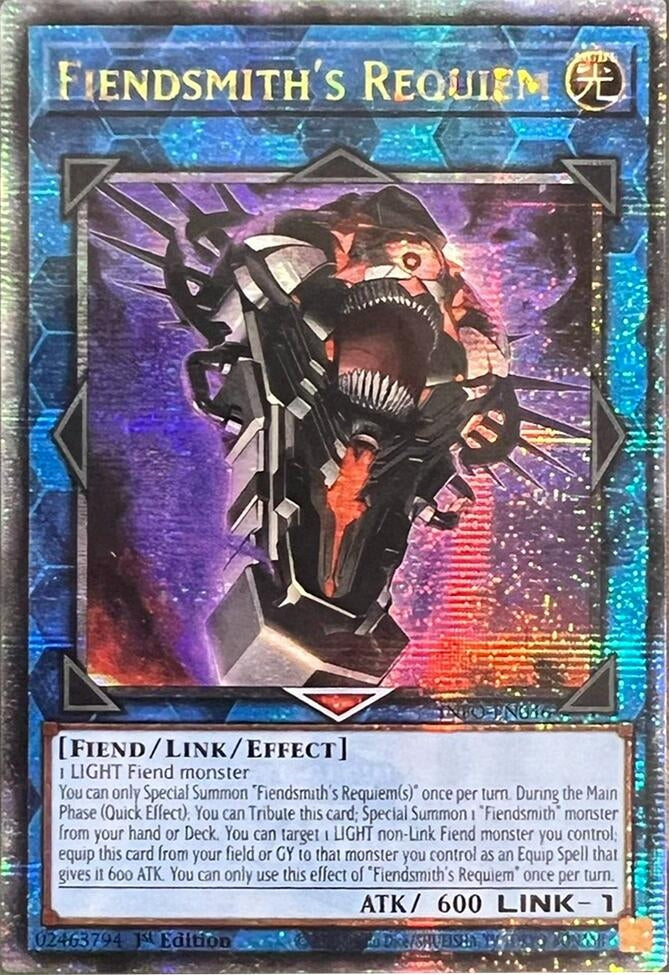 Image for Fiendsmith's Requiem (Quarter Century Secret Rare) (INFO-EN046) (INFO) - YuGiOh