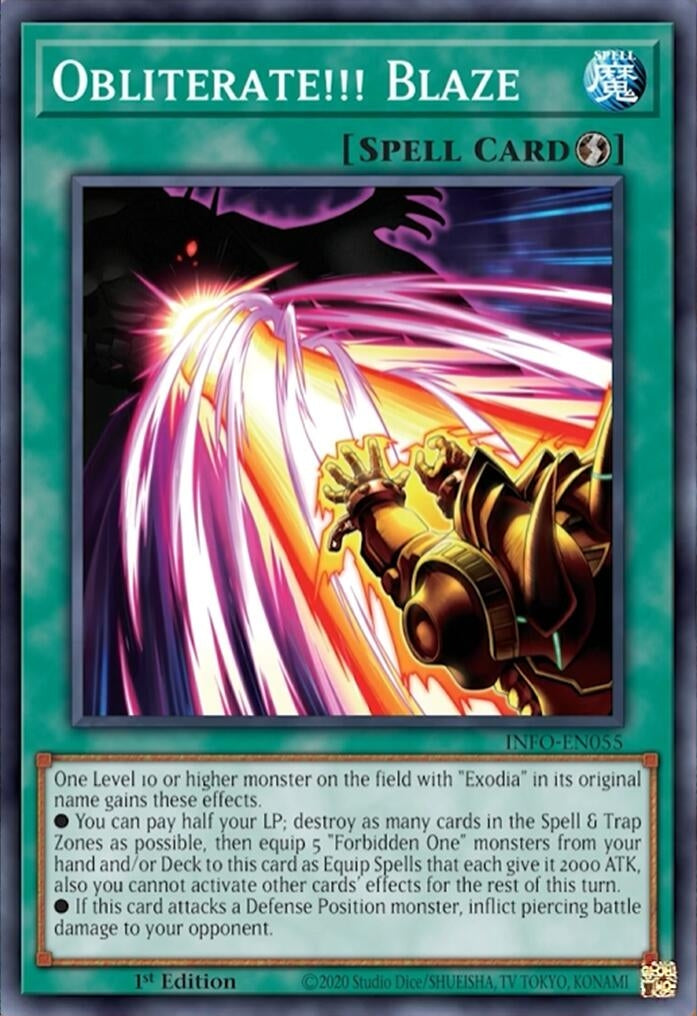 Image for Obliterate!!! Blaze (INFO-EN055) (INFO) - YuGiOh