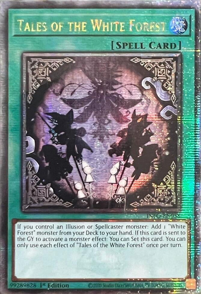 Image for Tales of the White Forest (Quarter Century Secret Rare) (INFO-EN058) (INFO) - YuGiOh