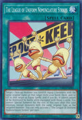 Image for The League of Uniform Nomenclature Strikes (INFO-EN086) (INFO) - YuGiOh