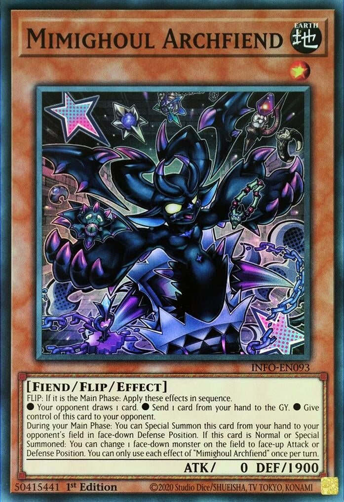 Image for Mimighoul Archfiend (INFO-EN093) (INFO) - YuGiOh