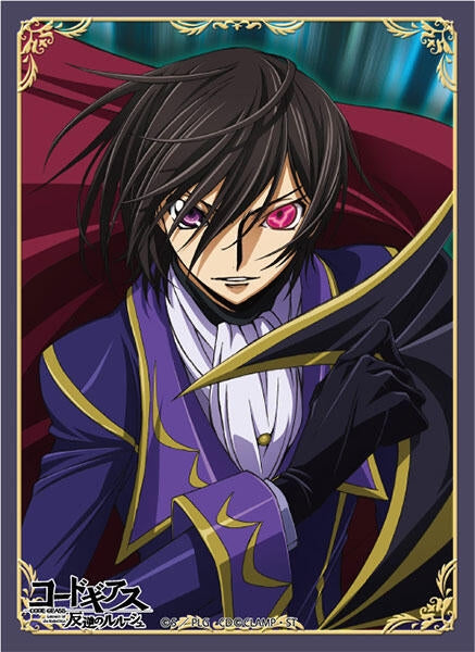 Image for Broccoli Character Sleeve Mini: Code Geass: Lelouch of the Rebellion - Lelouch (Revival Pack) (65-Pack) - Card Sleeves