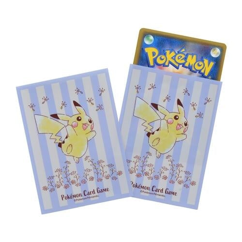 Image for Pokemon TCG: Pokemon Center Japan Exclusive Card Sleeves - Pikachu Flowers in Full Bloom (64-Pack) - Card Sleeves