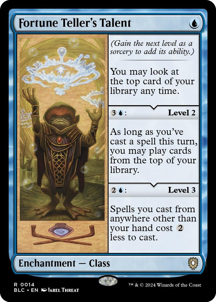 Image for Fortune Teller's Talent (14) (Bloomburrow) - Magic: The Gathering