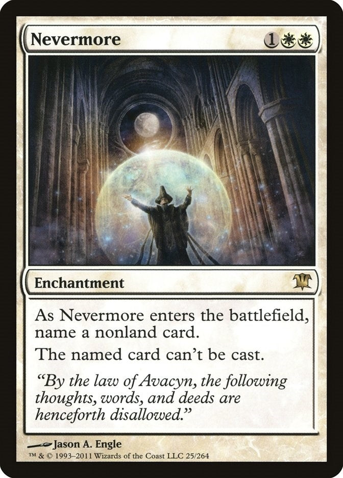 Image for Nevermore (25) (Innistrad) - Magic: The Gathering