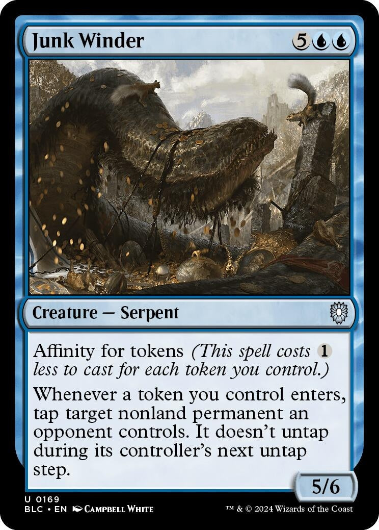 Image for Junk Winder (169) (Bloomburrow) - Magic: The Gathering