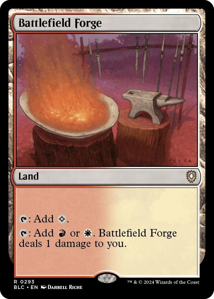 Image for Battlefield Forge (293) (Bloomburrow) - Magic: The Gathering