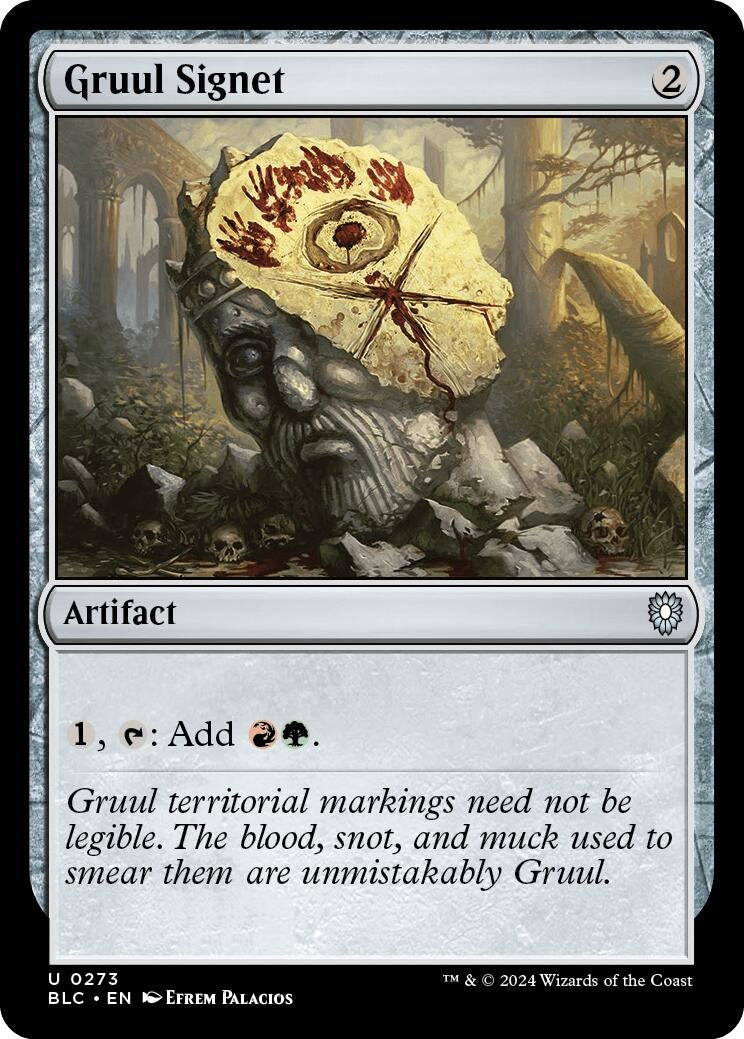 Image for Gruul Signet (273) (Bloomburrow) - Magic: The Gathering