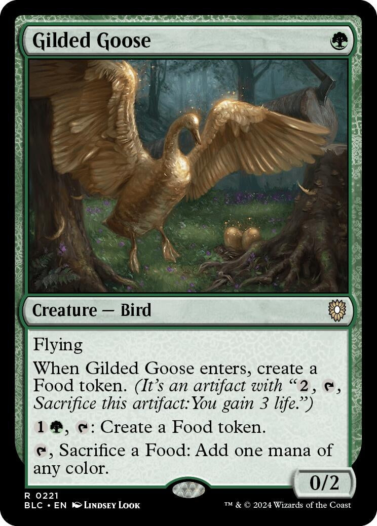 Image for Gilded Goose (221) (Bloomburrow) - Magic: The Gathering