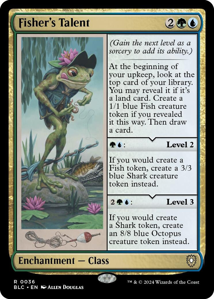 Image for Fisher's Talent (36) (Bloomburrow) - Magic: The Gathering