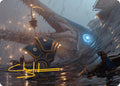 Image for Eluge, the Shoreless Sea Art Card (Gold-Stamped Signature) (6) (Bloomburrow) - Magic: The Gathering