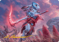 Image for Baylen, the Haymaker Art Card (Gold-Stamped Signature) (25) (Bloomburrow) - Magic: The Gathering