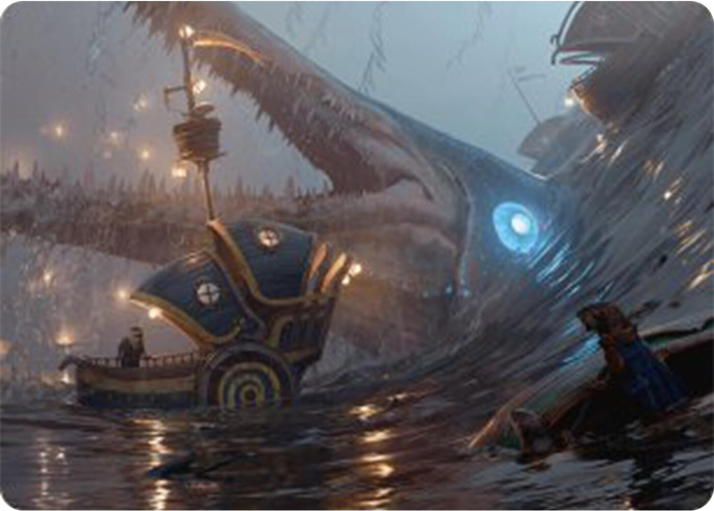 Image for Eluge, the Shoreless Sea Art Card (6) (Bloomburrow) - Magic: The Gathering