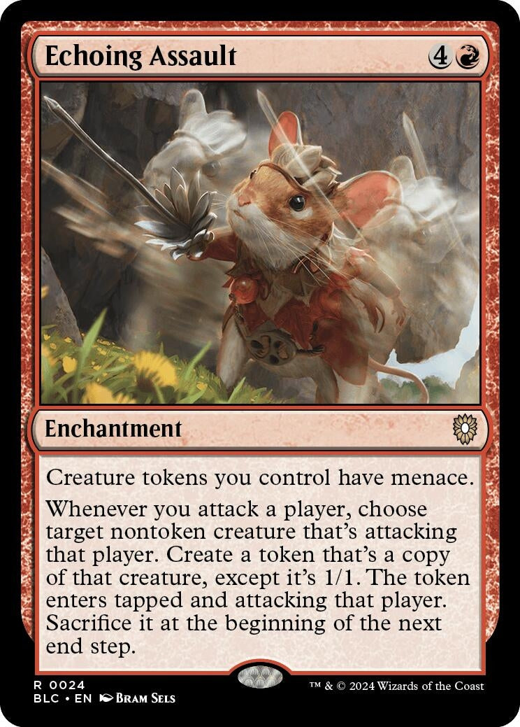 Image for Echoing Assault (24) (Bloomburrow) - Magic: The Gathering