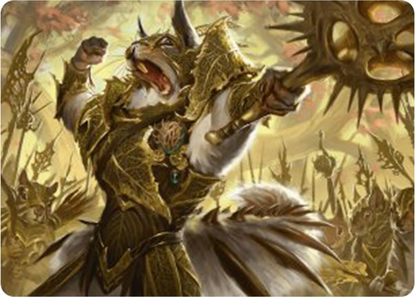 Image for Honored Dreyleader Art Card (23) (Bloomburrow) - Magic: The Gathering