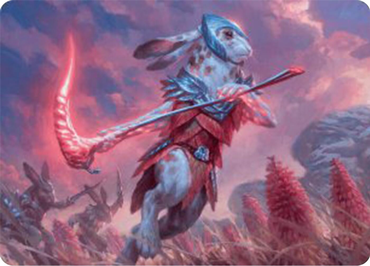 Image for Baylen, the Haymaker Art Card (25) (Bloomburrow) - Magic: The Gathering