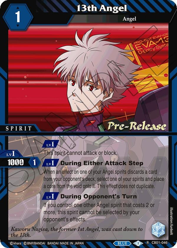 Image for 13th Angel (CB01-046) (Collaboration Booster 01: Halo of Awakening Pre-Release Cards) - Battle Spirits Saga