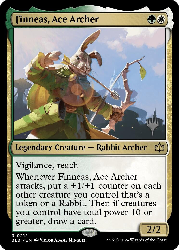 Image for Finneas, Ace Archer (212) (Bloomburrow) - Magic: The Gathering