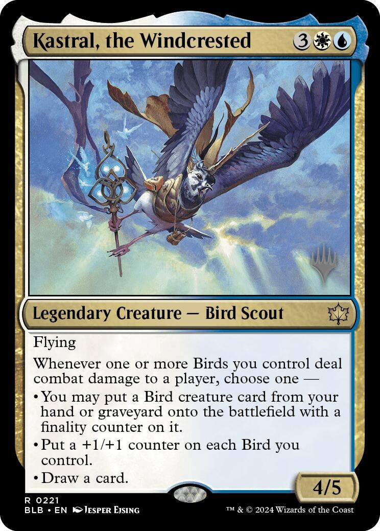 Image for Kastral, the Windcrested (221) (Bloomburrow) - Magic: The Gathering
