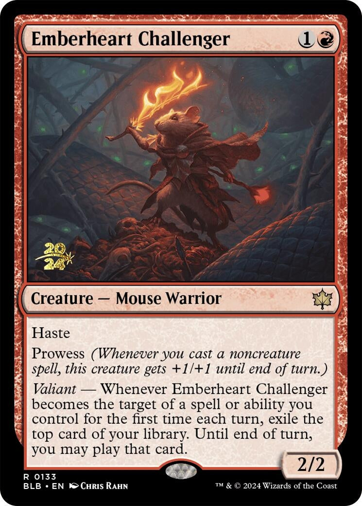 Image for Emberheart Challenger (133) (Prerelease Cards) - Magic: The Gathering