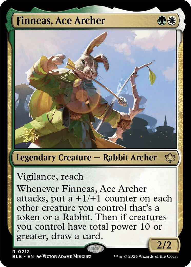 Image for Finneas, Ace Archer (212) (Prerelease Cards) - Magic: The Gathering
