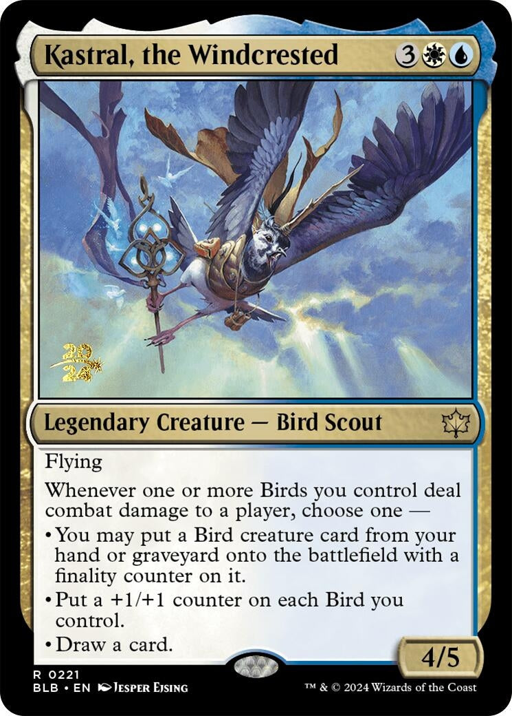 Image for Kastral, the Windcrested (221) (Prerelease Cards) - Magic: The Gathering