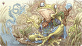 Image for Bloomburrow Playmat for Magic: The Gathering - Helga, Skittish Seer - Playmats