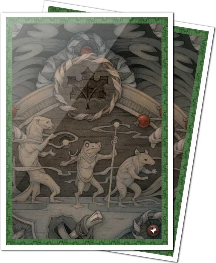 Image for Bloomburrow Season of Weaving APEX Deck Protector Sleeves for Magic: The Gathering (105-pack) - Card Sleeves
