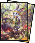 Image for Bloomburrow Ms. Bumbleflower Standard Deck Protector Sleeves for Magic: The Gathering (100-pack) - Card Sleeves