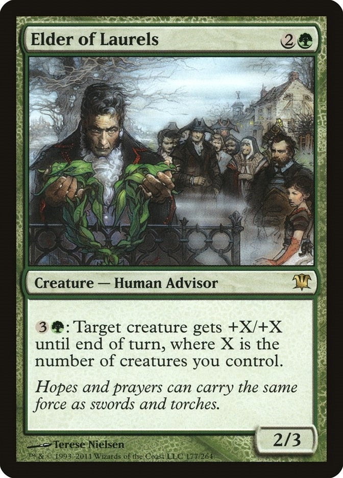 Image for Elder of Laurels (177) (Innistrad) - Magic: The Gathering