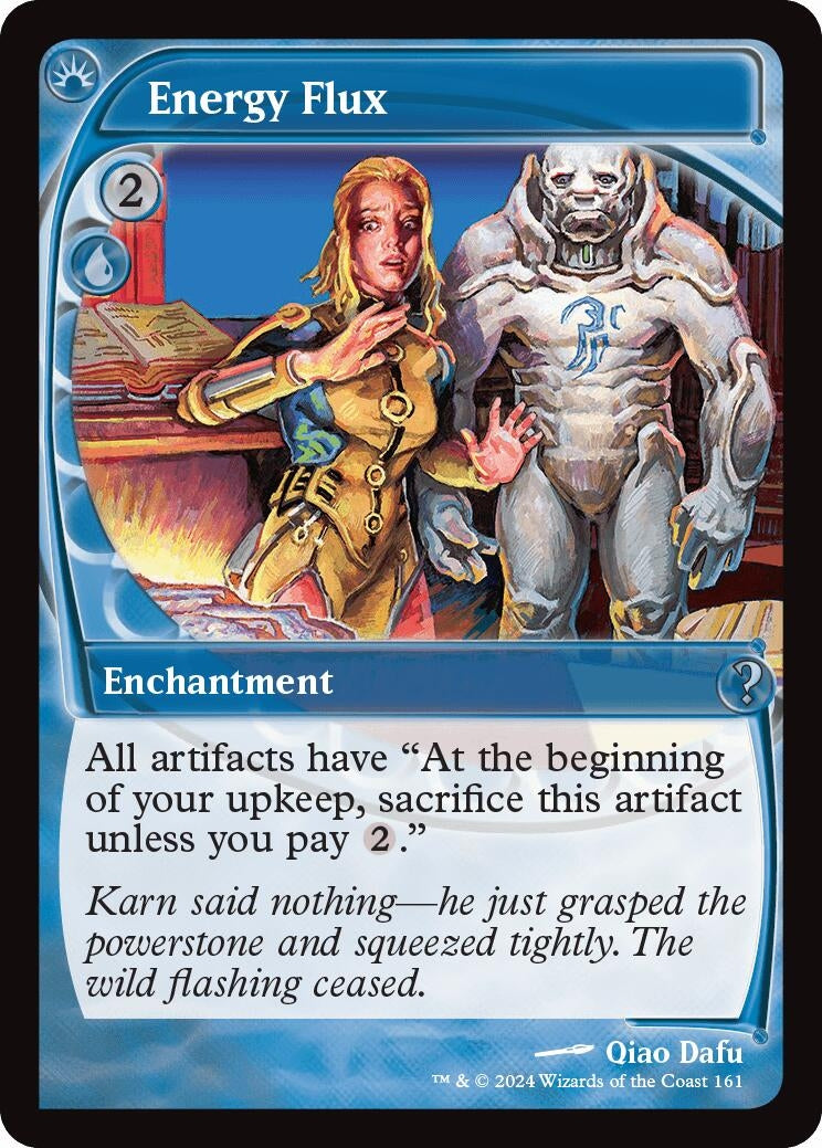 Image for Energy Flux (Future Sight) (161) (Mystery Booster 2) - Magic: The Gathering