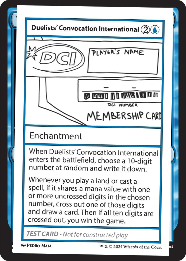 Image for Duelists' Convocation International (Mystery Booster 2 Playtest Cards) - Magic: The Gathering
