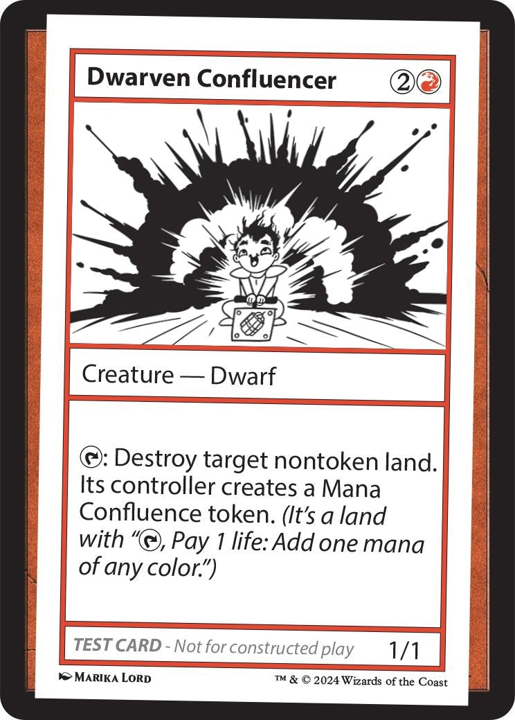 Image for Dwarven Confluencer (Mystery Booster 2 Playtest Cards) - Magic: The Gathering