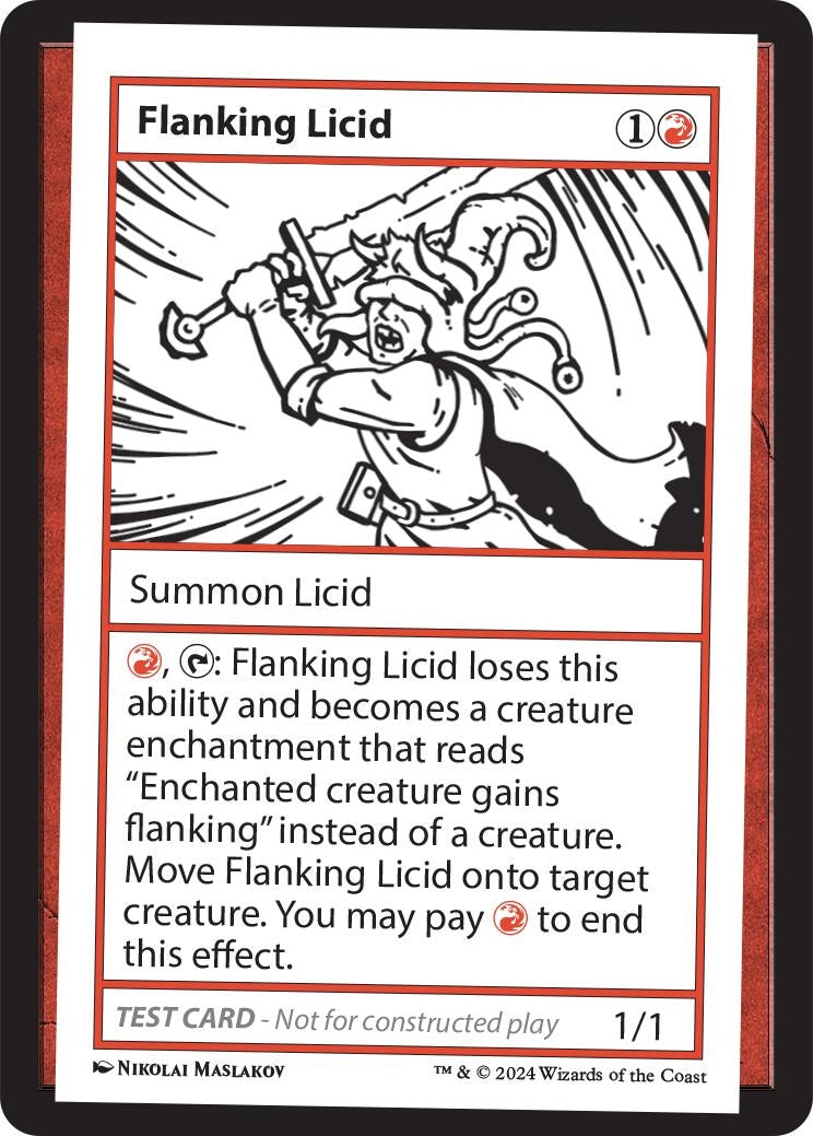 Image for Flanking Licid (Mystery Booster 2 Playtest Cards) - Magic: The Gathering