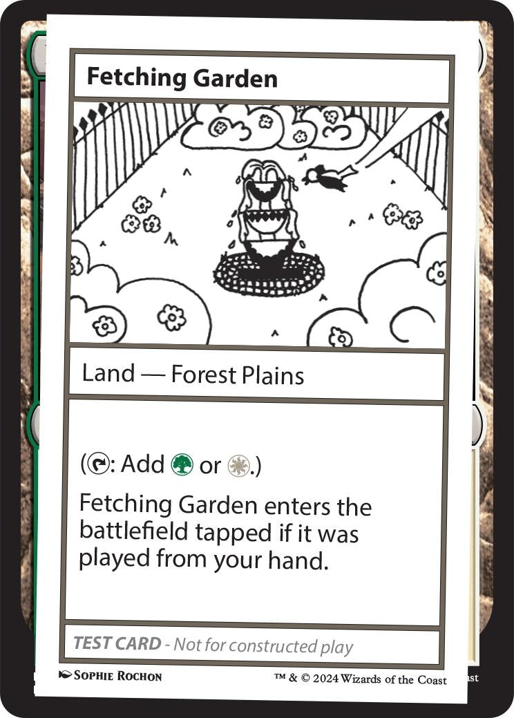 Image for Fetching Garden (Mystery Booster 2 Playtest Cards) - Magic: The Gathering
