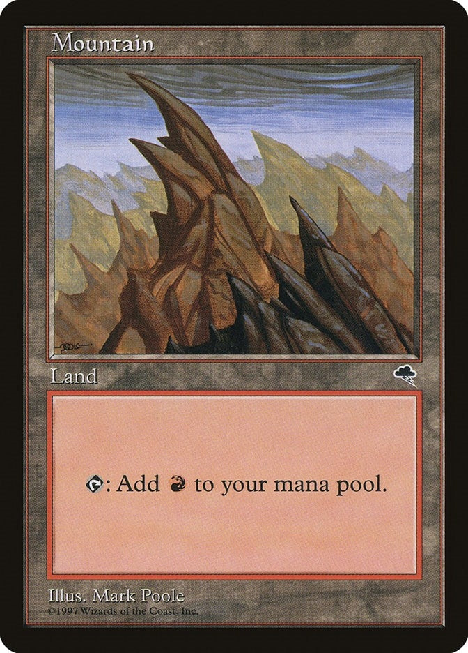 Image for Mountain (Left) (346) (Tempest) - Magic: The Gathering