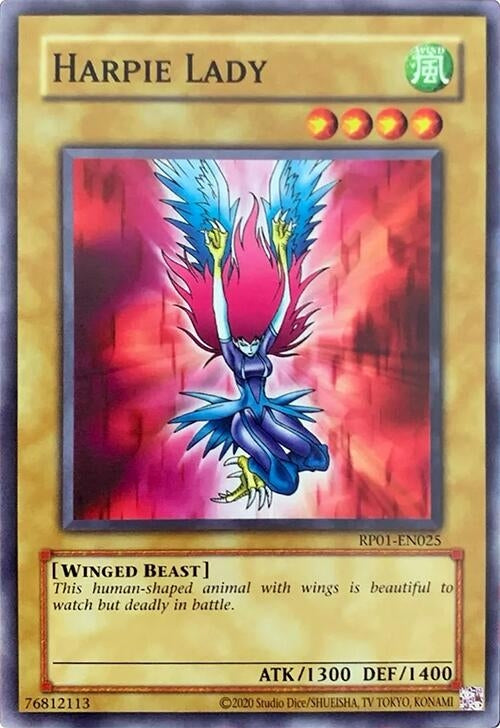 Image for Harpie Lady (RP01-EN025) (Retro Pack (2020 Date Reprint)) - YuGiOh
