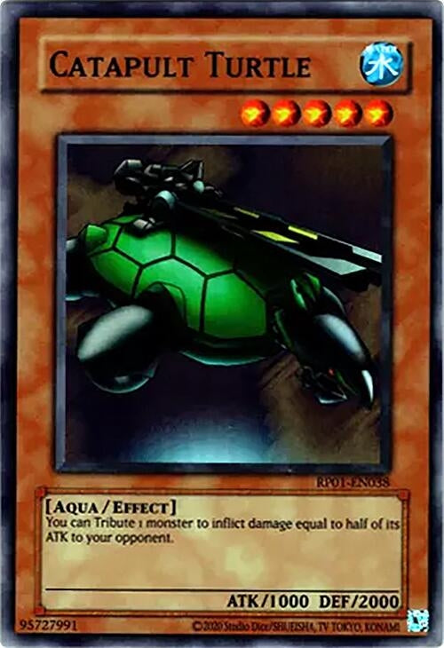 Image for Catapult Turtle (RP01-EN038) (Retro Pack (2020 Date Reprint)) - YuGiOh
