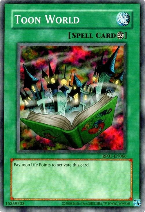 Image for Toon World (RP01-EN066) (Retro Pack (2020 Date Reprint)) - YuGiOh